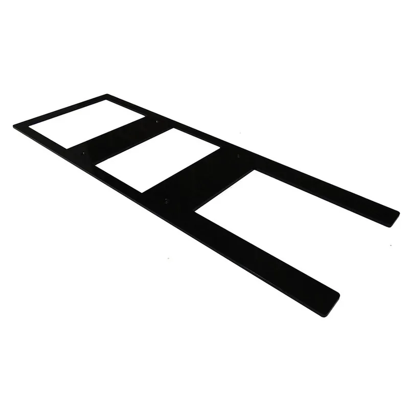 Shop Now 36" x 12" x 1/4" Provencial Hidden Cabinet Bracket Black Federal Brace 40112