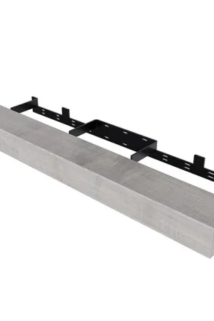 Time-Limited 48" x 6" Floating Fireplace Mantel Kit Victorian Grey Federal Brace FB-08028