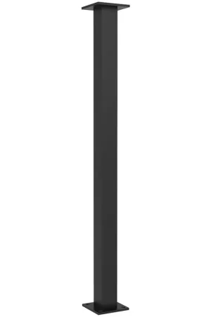 Same Day Shipping 4" x 4" x 34-1/2" Trajan Countertop Support Leg Black Federal Brace 39562