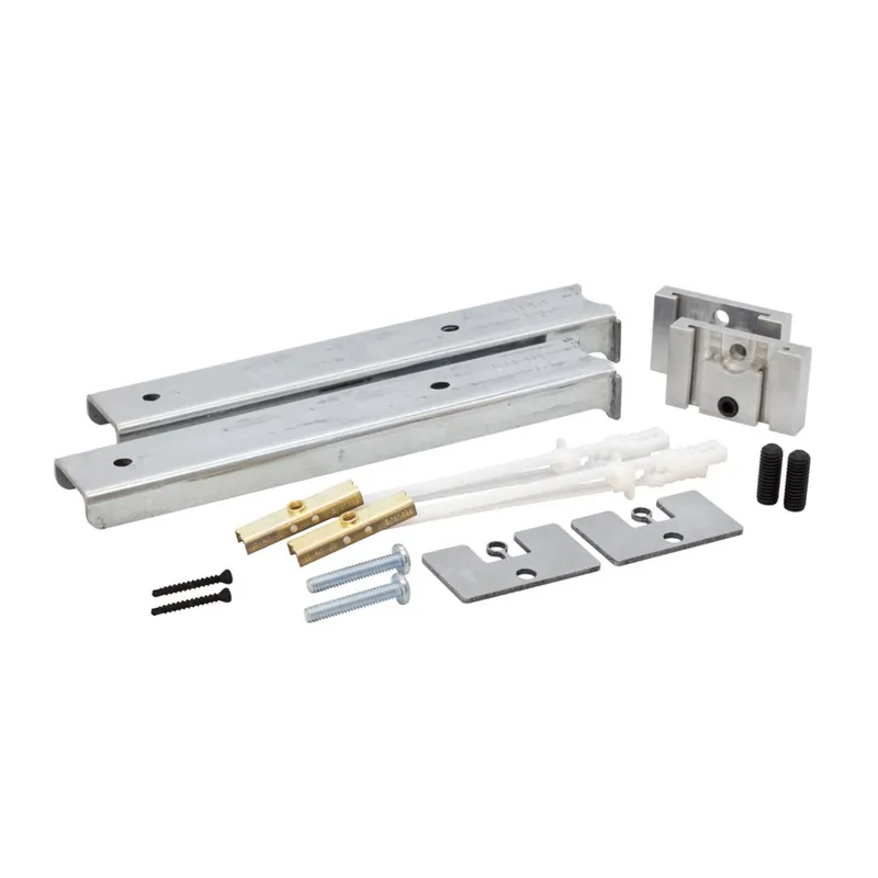T-LOC 1575 Series Floating Shelf Bracket Set 10" Long 80/120 lb Innovashelf T-LOC-1575-10DS Warranty Included