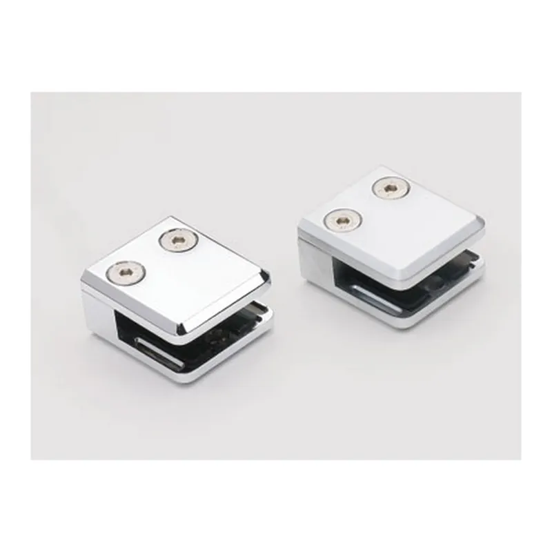 Money Back Guarantee Sugatsune 4846 Glass Clamp 1-3/4" L x 1-7/8" W Matte Chrome 4846ZN1