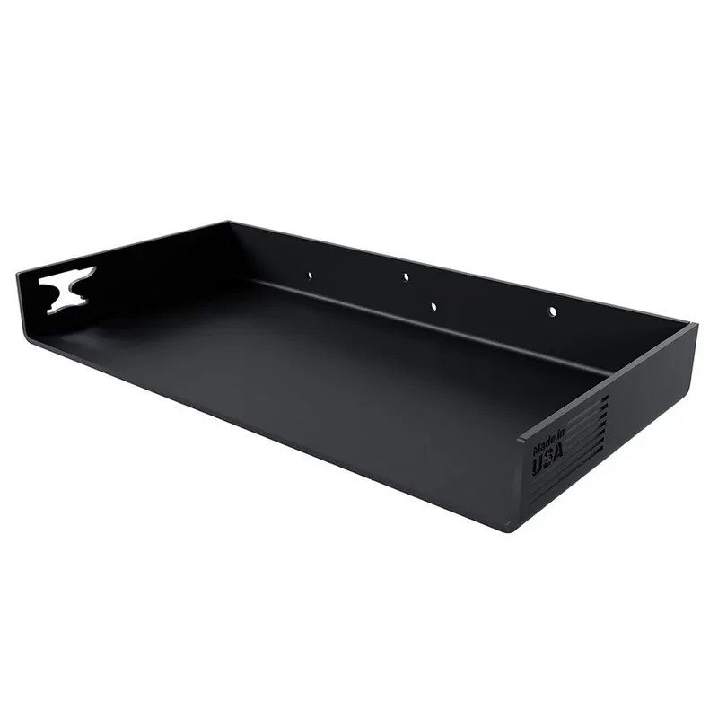 Direct From Factory Federal Brace FB-10844 Floating Tactical Concealment Shelf Bracket 6" x 12" x 1-1/2" Black