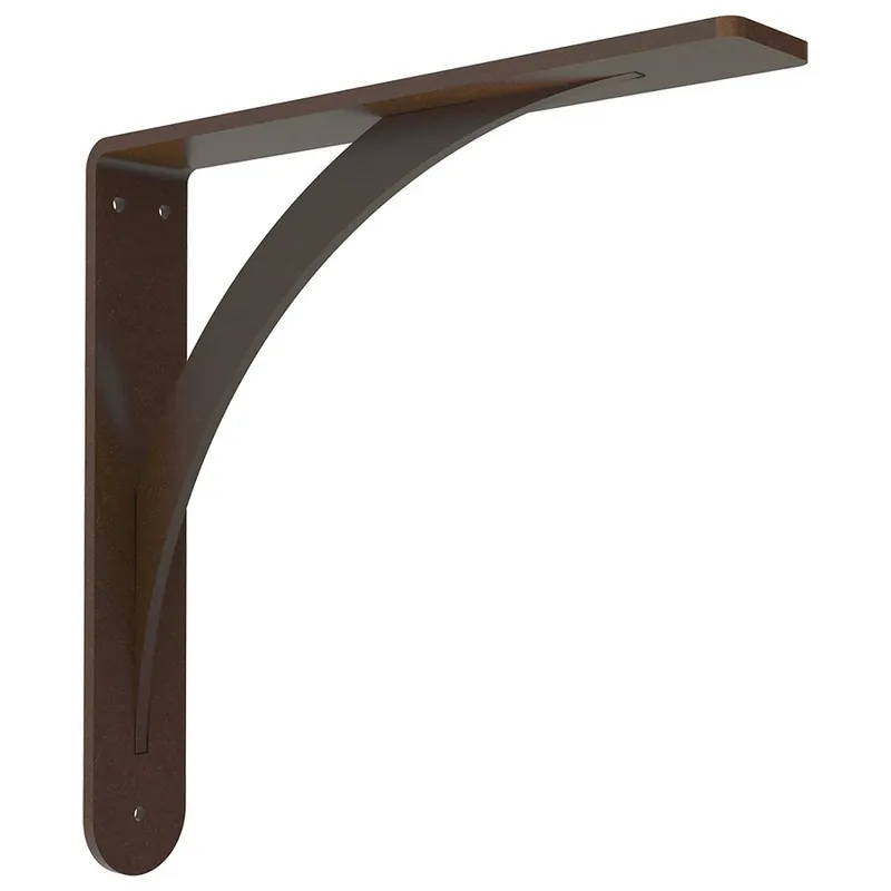 Money Back Guarantee 10" x 2" x 10" Brunswick Countertop Bracket Bronze Federal Brace 30133