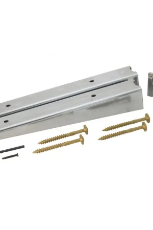 T-LOC 1515 Series Floating Shelf Bracket Set 20" Long 300 lb Innovashelf T-LOC-1515-20W Low Price