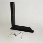 WE Preferred B08-0CH24-2K4, 18"x24" Concealed Bracket, Black, Packed 2 Each Top Pick