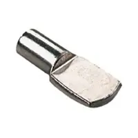Brand New KV 332 ANO, 5mm Bore, Metal Shelf Support, Spoon Shaped Anochrome, 1,000-Pack, Knape and Vogt