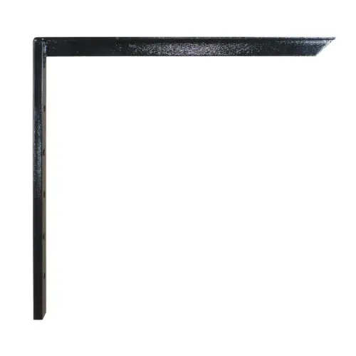 High Quality 21" x 21" Hybrid Bracket Black 2/Pack WE Preferred