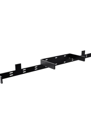 Super Sale 46" x 4-1/2" Floating Fireplace Mantel Bracket Flat Black Federal Brace FB-06338