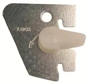 159 Series Single Slotted Lock Lever Support Bracket Anochrome Knape and Vogt 159LL ANO Last Chance