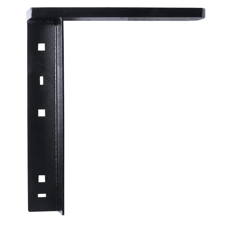WE Preferred Concealed Flat Shelf Bracket 2" x 24" x 18" Black Big Sale