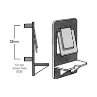 Price Drop Hardware Concepts 5030-010, 5mm Bore, Shelf Support with Dual Size Locking Clip for Use with 3/4 & 1in Shelves, White, 100-Pack