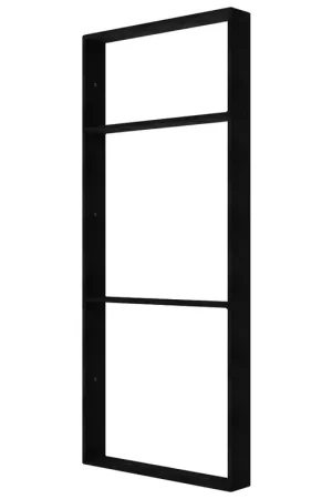 Mega Sale 2" x 12-1/2" x 29" Universal Shelf System Black Federal Brace 40060