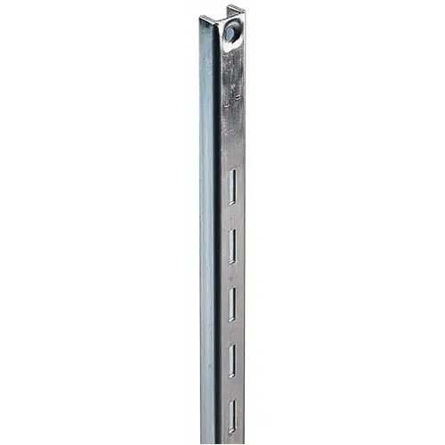 80 Series 12" Single Slotted Shelf Standard Anochrome Knape and Vogt 80 ANO 12 Free Returns