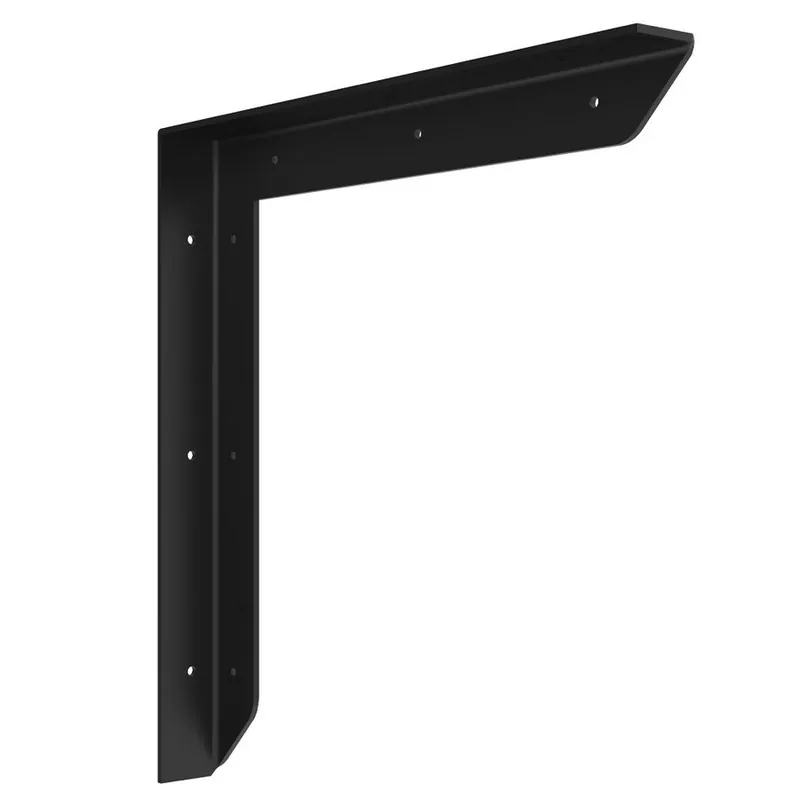 Price Cut Versa Hidden Support Bracket 10" x 2" x 10" Black Federal Brace FB-09984