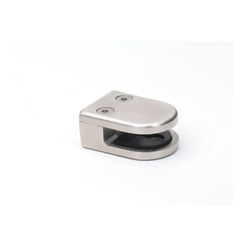 Sugatsune 9303 Glass Clamp 1-3/4" L x 2-1/2" W Satin Stainless Steel 9303VA2 Buy Direct