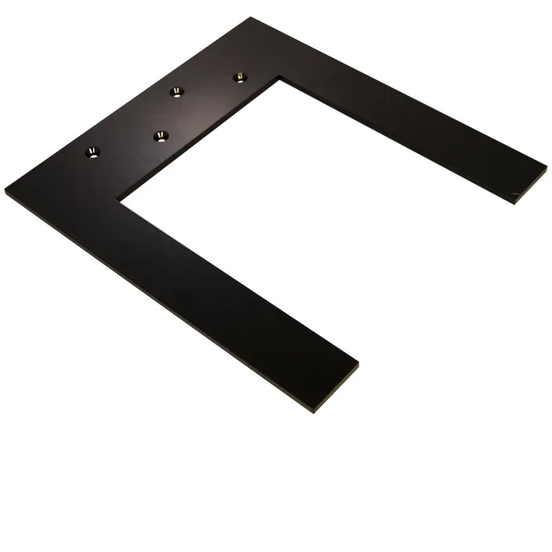 10" x 12" x 1/4" Lincoln Top Plate Hidden Countertop Support Black Federal Brace 39860 Hot Picks