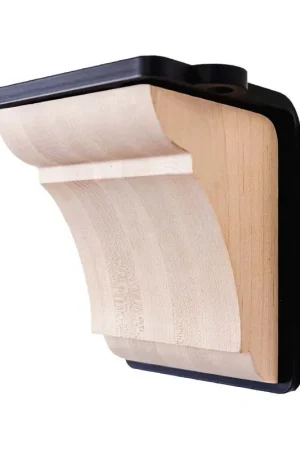 Markdown 6-3/4" Blue Ridge Mantel Corbel System Flat Black Federal Brace FB-06471