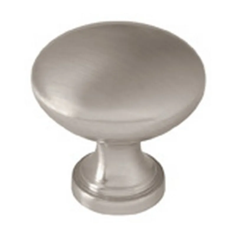 Shop Now Steel Collection Knob 1-1/4" Dia Satin Nickel Finish WE Preferred STKNOB-SN