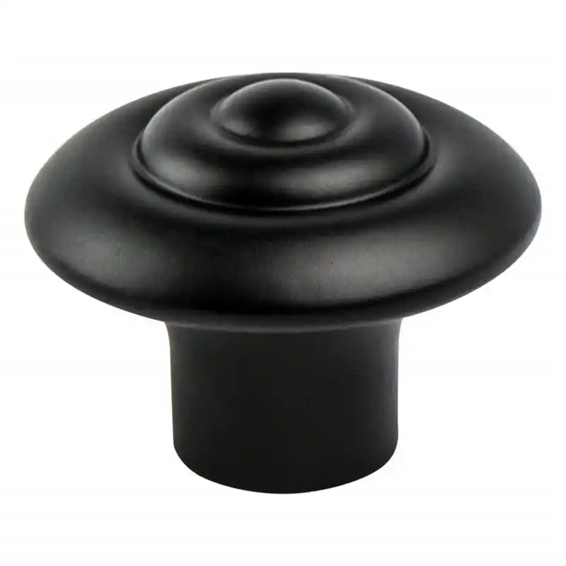 Berenson Rhapsody Knob 1-1/4" Dia Black 3055-155-P Modern