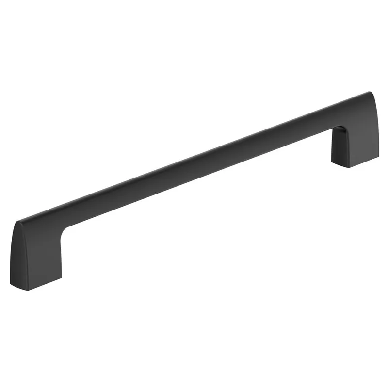 Markdown Amerock Riva Pull 256mm Center to Center Matte Black BP55490MB