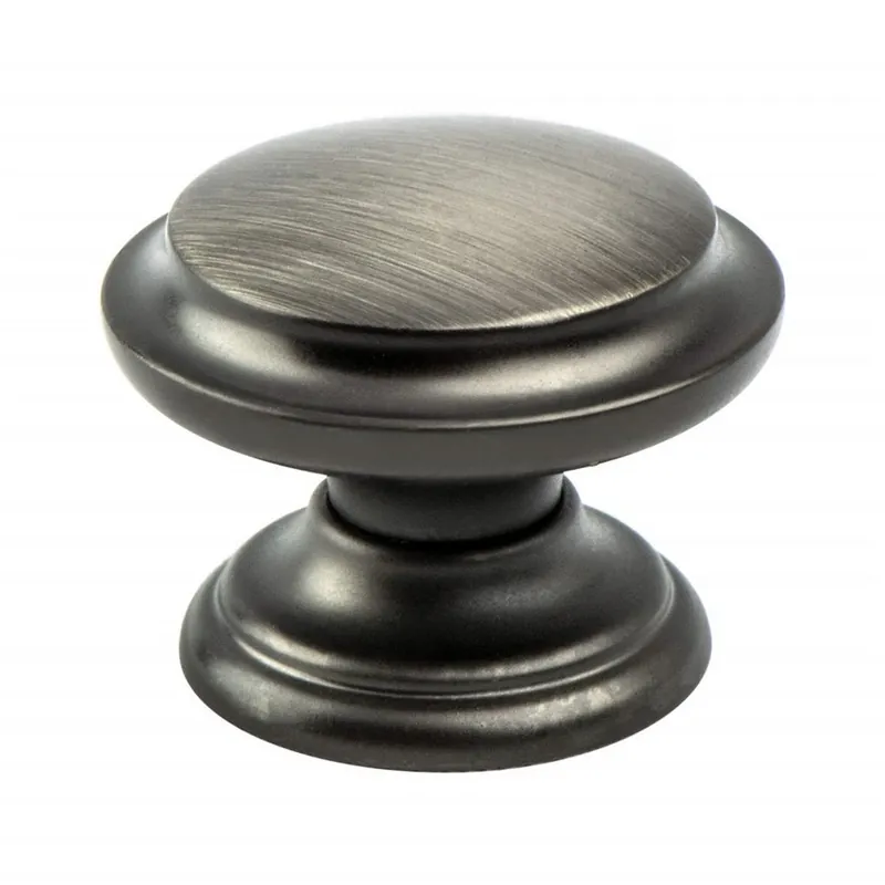 Worldwide Shipping Berenson Euro Classic Knob 1-3/8" Dia Brushed Tin 7094-1BT-P