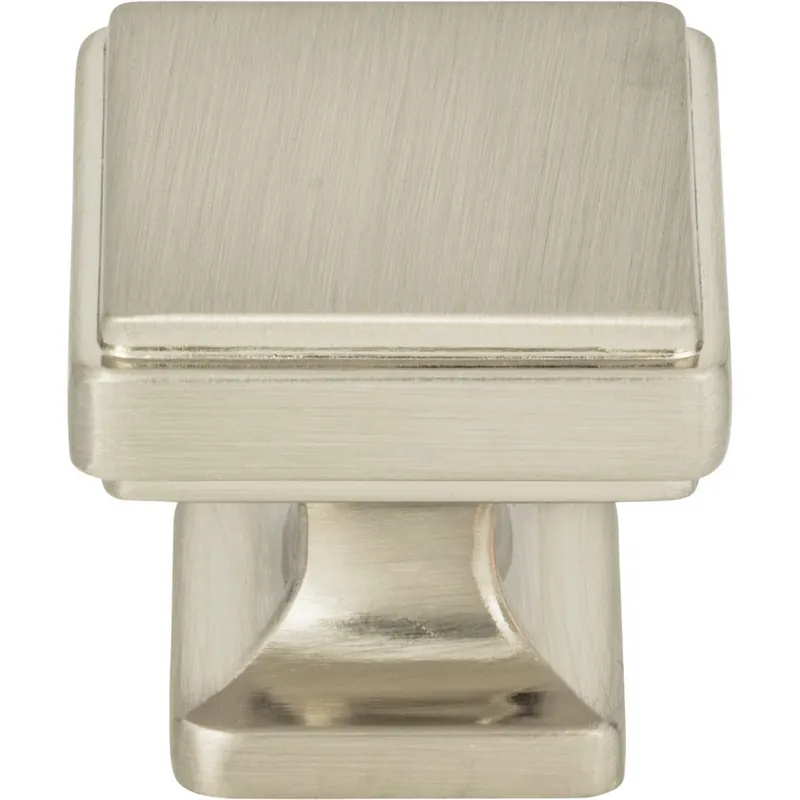 Atlas Homewares Kate Knob 1-1/4" Dia Brushed Nickel A201-BRN Direct From Factory