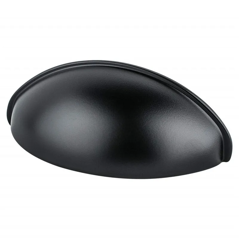 Berenson Transitional Advantage Three Cup Pull 64mm Center to Center Matte Black 0967-155-P Limited Edition