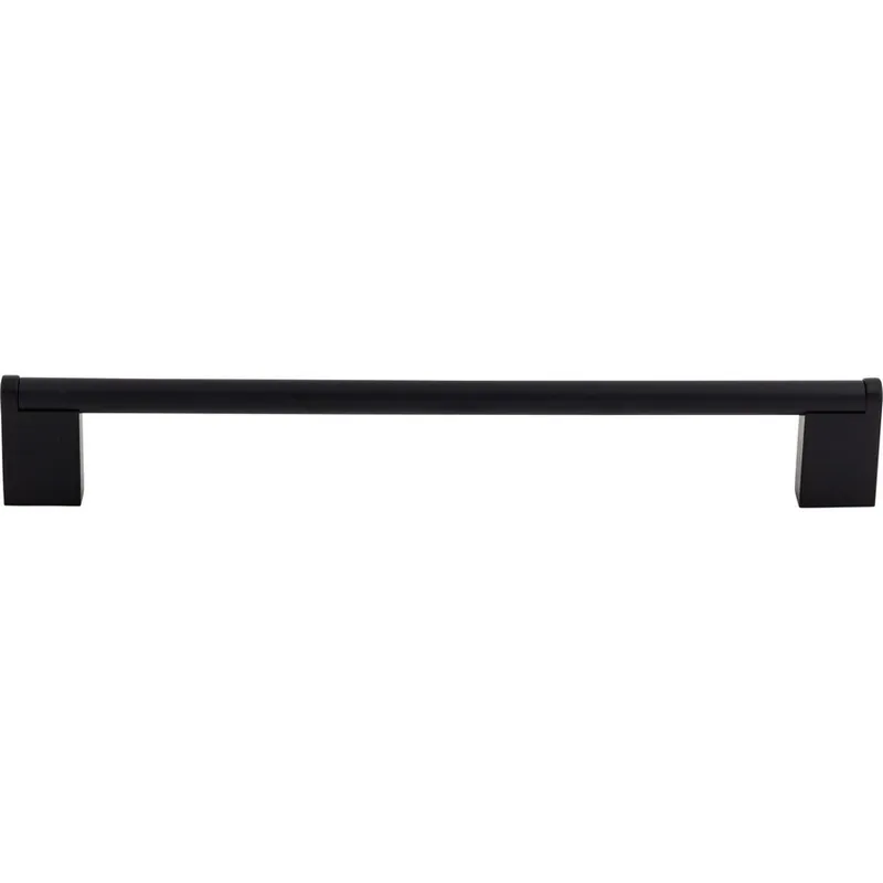 Top Knobs Bar Pulls Princetonian Bar Pull 8-13/16" Center to Center Flat Black M1058 Price Drop