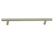 Clearance Steel Collection Pull 128mm Center to Center Stainless Steel WE Preferred STBAR128-SS