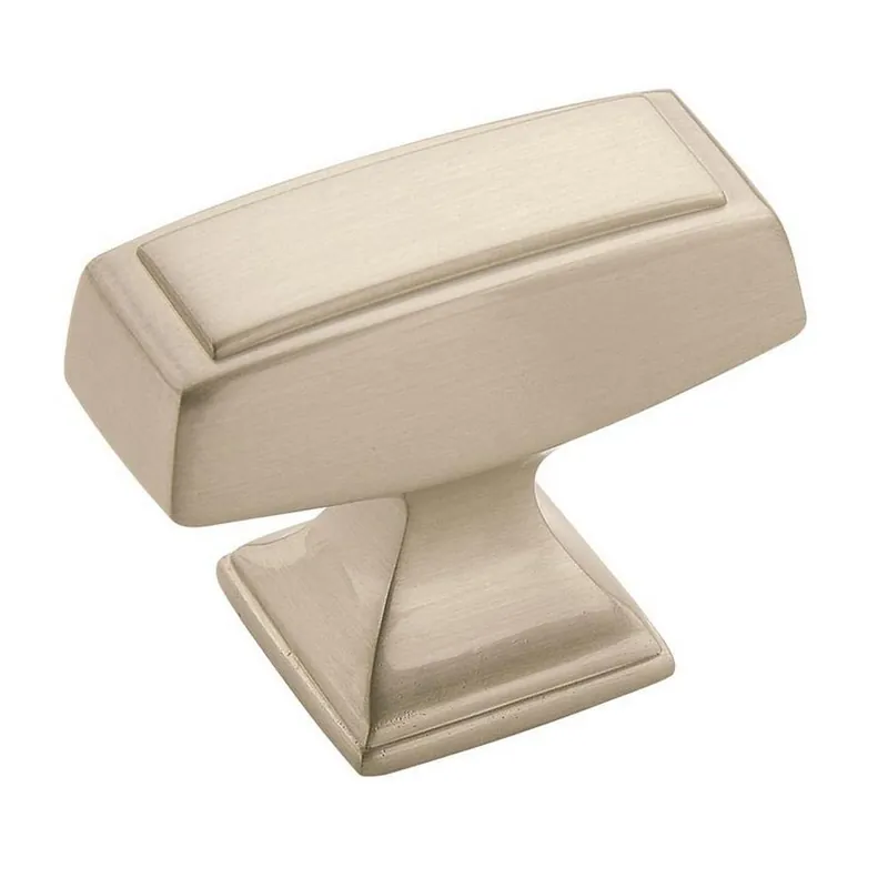 Instant Buy Amerock Mulholland Knob 1-1/2" Long Satin Nickel BP535342G10