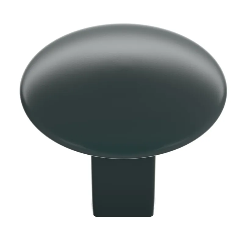 Price Cut Amerock Riva Knob 1-1/4" Dia Matte Black BP55362MB