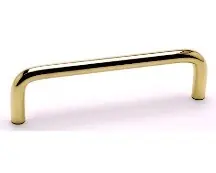 Worldwide Shipping ZZ Series Pull 3" Center to Center Polished Brass WE Preferred