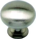 Original Berenson Plymouth Knob 1-1/4" Dia Brushed Nickel 9956-1BPN-P