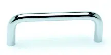 ZZ Series Pull 4" Center to Center Polished Chrome WE Preferred STEELWP4-PC Secure Checkout