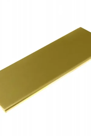 Edge Pull 5-1/8" Center to Center Satin Brass Laurey 96304 Fresh Stock