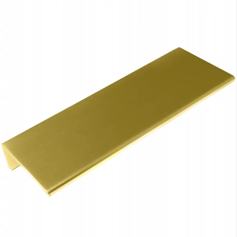 Edge Pull 5-1/8" Center to Center Satin Brass Laurey 96304 Fresh Stock