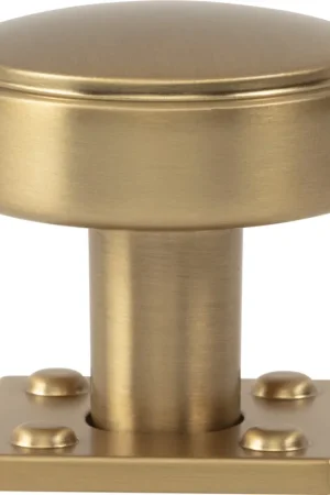 Atlas Homewares Benning Knob 1-1/4" Diameter Warm Brass A540-WB Price Cut