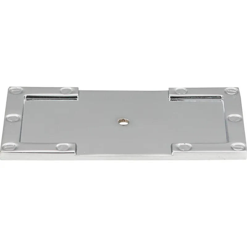 Atlas Homewares Campaign L-Bracket Backplate 3-11/16" Long Polished Chrome 378-CH Price Drop