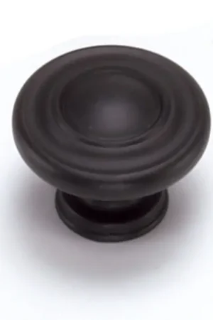 Get Yours Nantucket Knob 1-3/8" Dia Oil Rubbed Bronze Laurey 51866