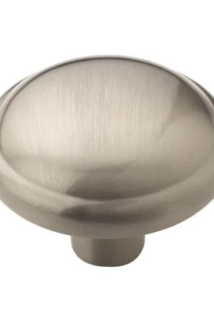 Trusted Brand Amerock Everyday Heritage Knob 1-1/4" Dia Satin Nickel BP53000G10