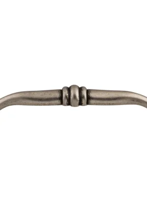 Affordable Top Knobs Somerset Voss Pull 5-1/16" Center to Center Pewter Antique M479