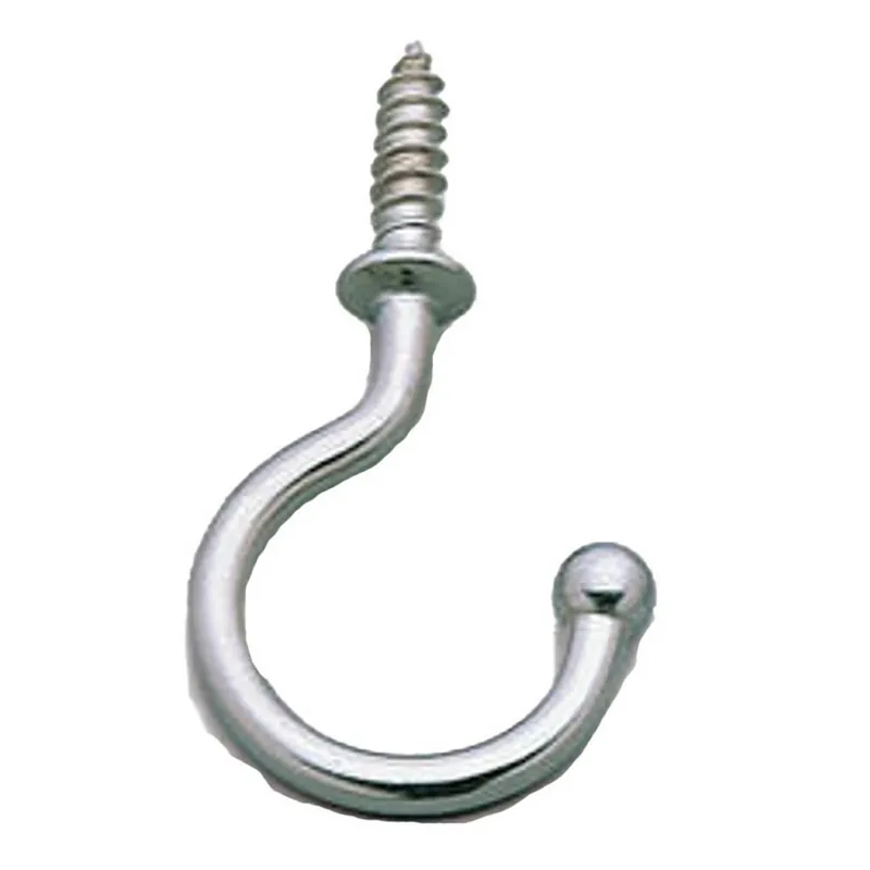 Sugatsune TL Series Screw-In Wire Hook 21/32" Long Polished Stainless Steel TL-15 Mega Sale