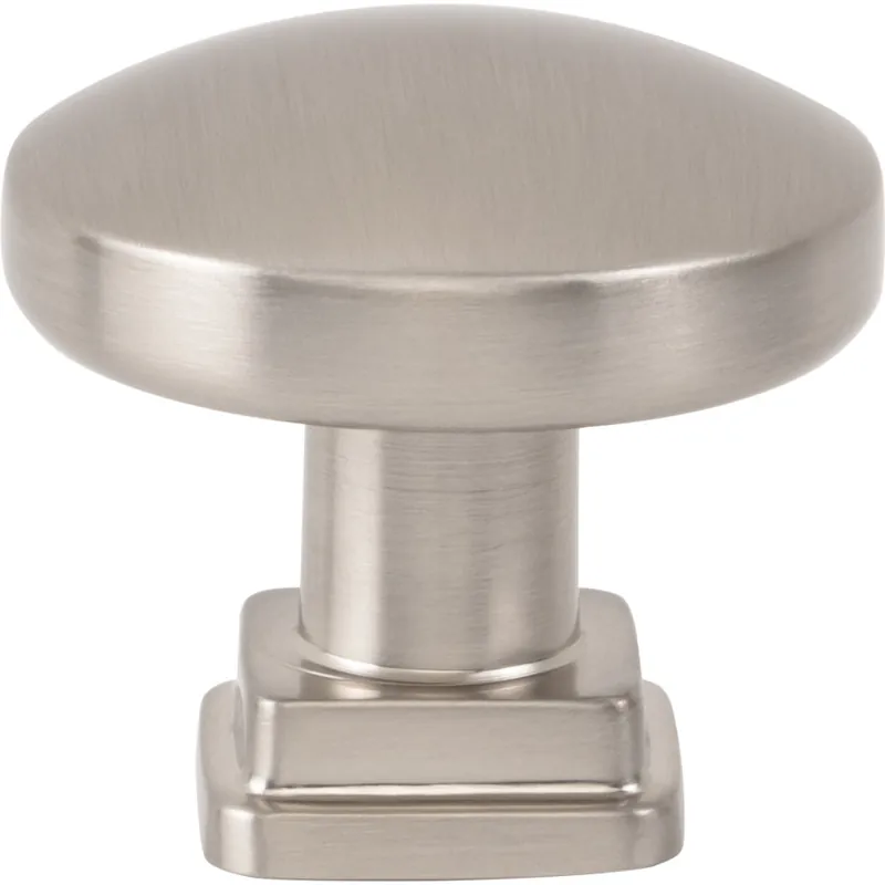 Must Have Atlas Homewares Kimberton Knob 1-1/4" Diameter Brushed Nickel A6021-BRN