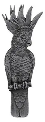 Bulk Order Notting Hill NHP-325-AP-L, Cockatoo Pull in Antique Pewter (Vertical - Left Side), Tropical