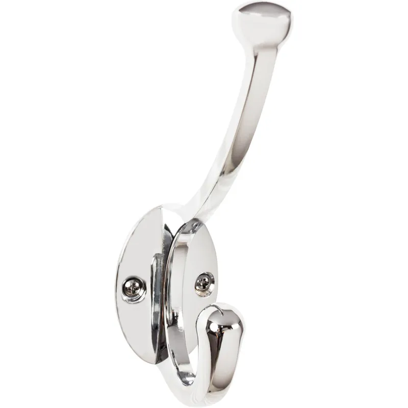 Top Knobs Ryland Hooks Bergen Hook 5-9/16" Long Polished Chrome TK1064PC Genuine