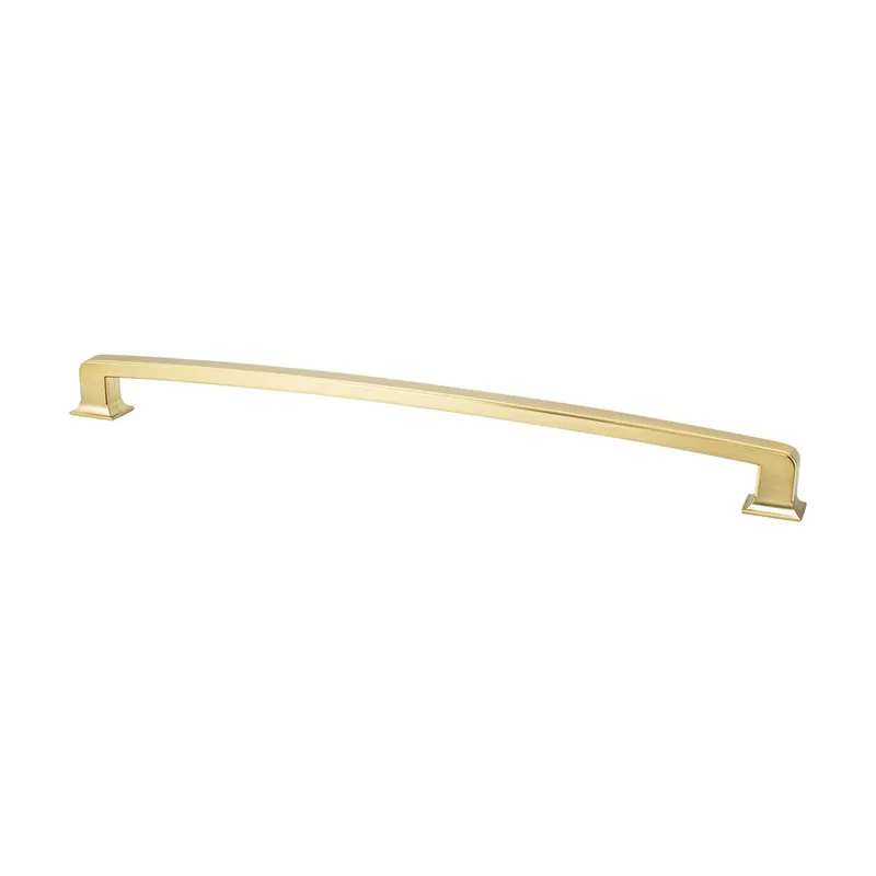 Instant Buy Berenson Hearthstone Appliance Pull 18" Center to Center Modern Brushed Gold 2157-1MDB-P