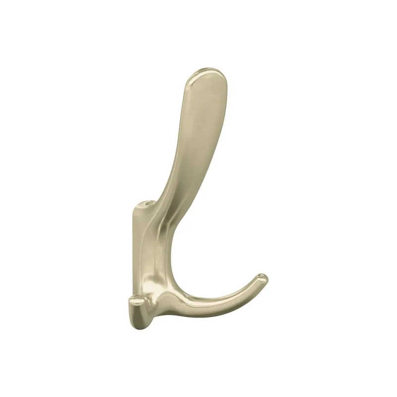 Amerock Finesse Triple Prong Decorative Wall Hook Golden Champagne HBX37013BBZ Hot Deal