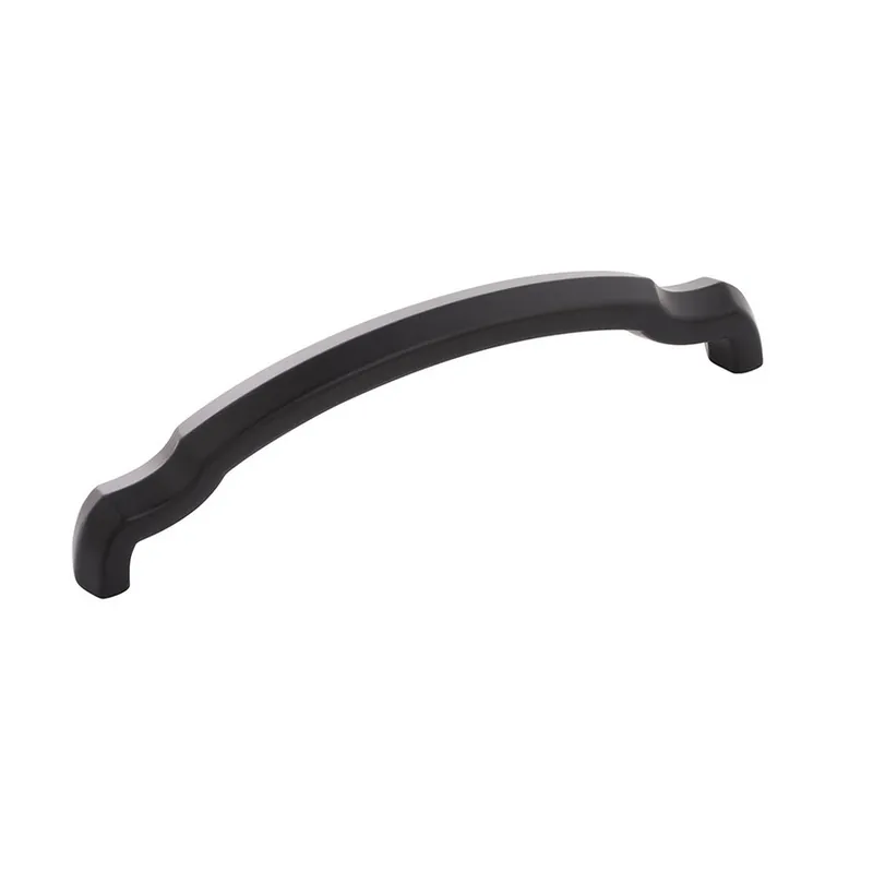 Hickory Hardware Veranda Pull 5-1/16" Center to Center Matte Black H077864MB Free Delivery
