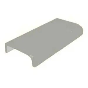 Seasonal Sale Aluminum Edge Pull 72" Long No Holes Unfinished Aluminum Epco DP43-L-M