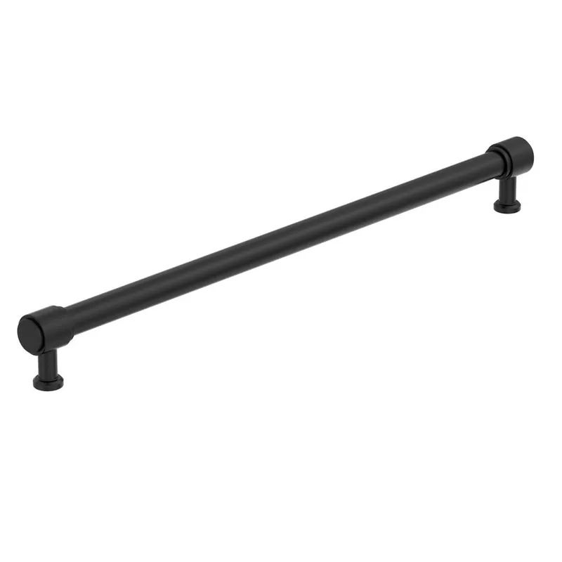 Buy Direct Amerock Faircrest Pull 320mm Center to Center Matte Black BP37469MB